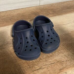 Kids Navy Blue Crocs